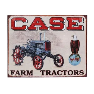 Outback Toys Branded Signs<CASE Farm Tractors 12" x 16" Tin Sign