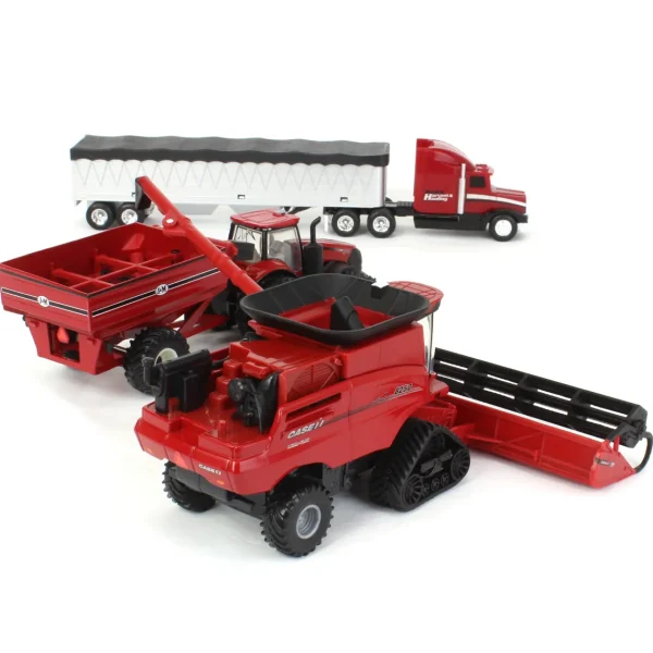 Manufacturer_ERTL Combines & Harvesters<1/64 Case IH 8250 Combine Harvesting Set
