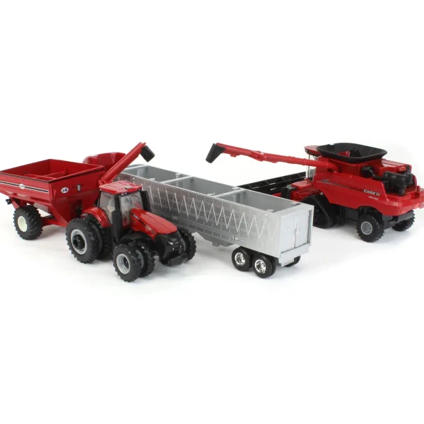 Manufacturer_ERTL Combines & Harvesters<1/64 Case IH 8250 Combine Harvesting Set