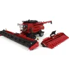 Manufacturer_ERTL Combines & Harvesters<1/32 Case IH AFS Connect 9250 Tracked Combine with Corn & Grain Heads, ERTL Prestige Collection