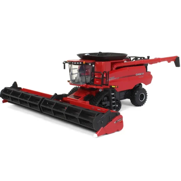 Manufacturer_ERTL Combines & Harvesters<1/64 Case IH Axial-Flow 9250 Tracked Combine, Chrome Rice Edition, 2022 Farm Show