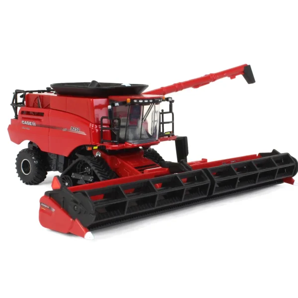 Manufacturer_ERTL Combines & Harvesters<1/64 Case IH Axial-Flow 9250 Tracked Combine, Chrome Rice Edition, 2022 Farm Show