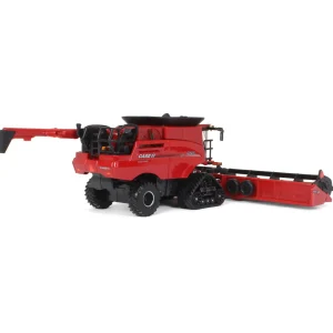 Manufacturer_ERTL Combines & Harvesters<1/64 Case IH Axial-Flow 9250 Tracked Combine, Chrome Rice Edition, 2022 Farm Show
