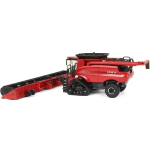 Manufacturer_ERTL Combines & Harvesters<1/64 Case IH Axial-Flow 9250 Tracked Combine, Chrome Rice Edition, 2022 Farm Show