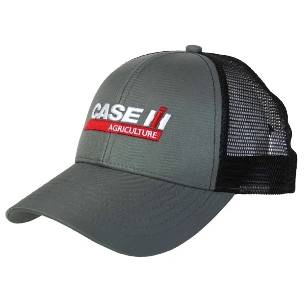 Outback Toys Case Ih & Ji Case<Case IH Logo Grey & Black Mesh Back Cap