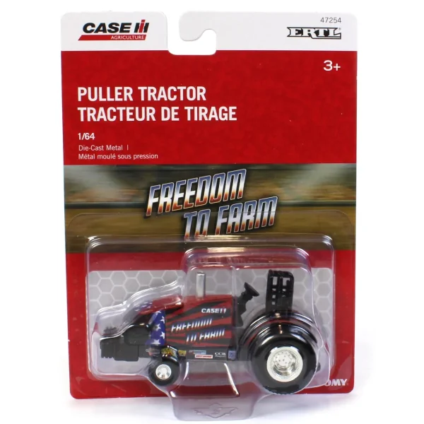 Manufacturer_ERTL Pulling Tractors<1/64 Case IH Magnum "Freedom to Farm" Die-Cast Pulling Tractor by ERTL