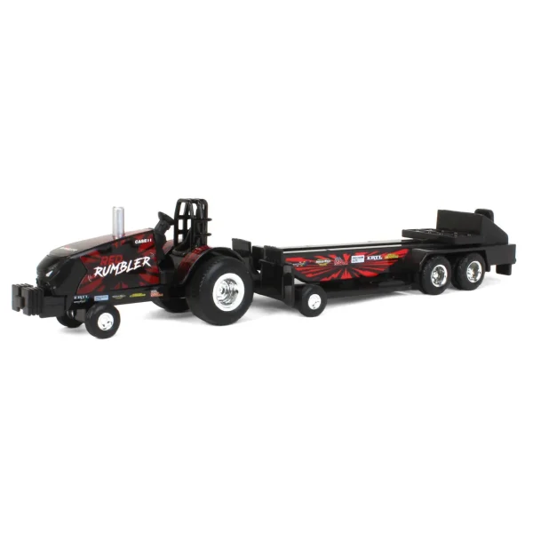 Manufacturer_ERTL Pulling Tractors<1/64 Case IH Magnum "Red Rumbler" Pulling Tractor with Pulling Sled