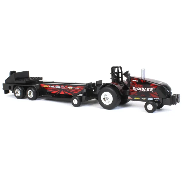 Manufacturer_ERTL Pulling Tractors<1/64 Case IH Magnum "Red Rumbler" Pulling Tractor with Pulling Sled