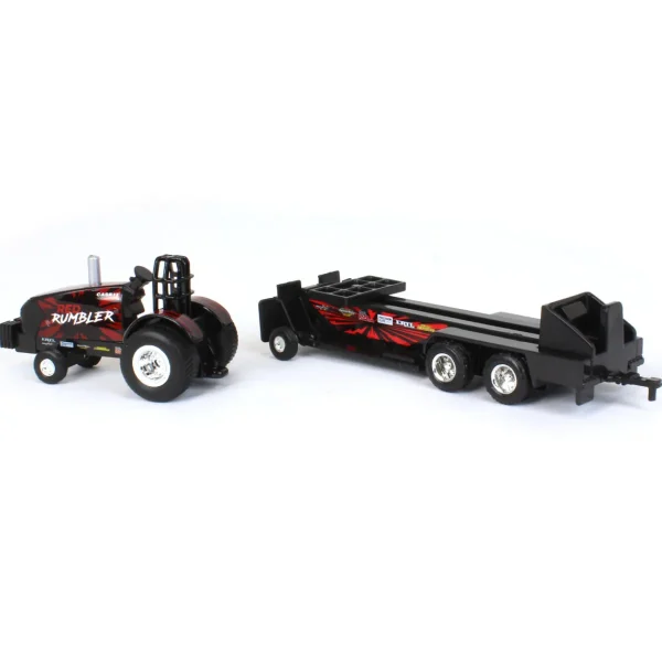 Manufacturer_ERTL Pulling Tractors<1/64 Case IH Magnum "Red Rumbler" Pulling Tractor with Pulling Sled