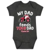 Outback Toys Ih Farmall<Case IH My Dad Feeds Your Dad Infant Onesie