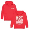 Outback Toys Ih Farmall<Case IH Not Your Average Farmer Red Hooded Sweatshirt