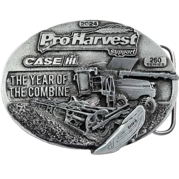 Outback Toys Case Ih & Ji Case<2024 Case IH ProHarvest Pewter Belt Buckle