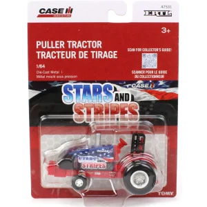 Manufacturer_ERTL Pulling Tractors<1/64 Case IH "Stars & Stripes" Magnum Pulling Tractor