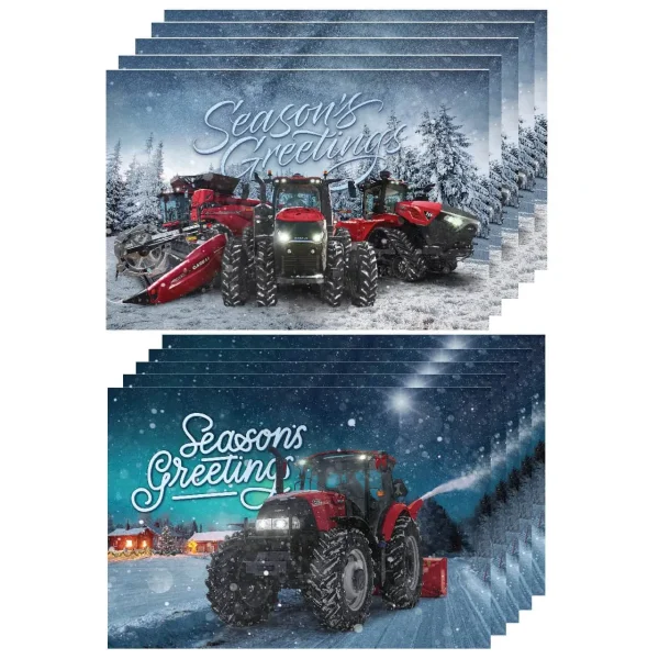 Outback Toys Books, Calendars & Dvds<Case IH Tractor "Season Greetings" Mixed Holiday Cards 10 Pack