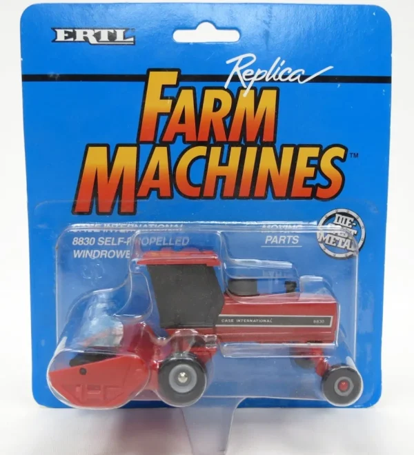 Manufacturer_ERTL Implements<1/64 Case International 8830 Self-Propelled Windrower by ERTL