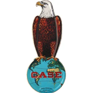 Outback Toys Branded Signs<Case Old Abe Eagle 15in Metal Sign