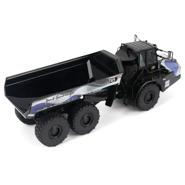 Manufacturer_Diecast Masters Dump Trucks<1/50 CAT 745 Articulated Truck with Patriotic Decoration, Brent Scarbrough & Co.