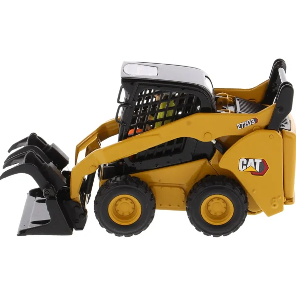 Manufacturer_Diecast Masters Loaders<1/32 CAT 272D3 Skid Steer Loader w/ Bucket, Fork and Grapple Tools