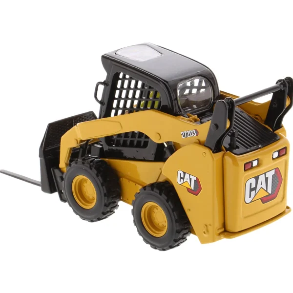 Manufacturer_Diecast Masters Loaders<1/32 CAT 272D3 Skid Steer Loader w/ Bucket, Fork and Grapple Tools