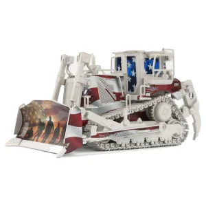 Manufacturer_Diecast Masters Crawlers & Dozers<1/50 CAT D8T Dozer with Patriotic Decoration, Brent Scarbrough & Co.