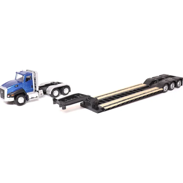 Manufacturer_Diecast Masters Excavators | Lowboys & Flatbeds<1/87 Caterpillar CT660 Day Cab with Lowboy Trailer & 315C L Hydraulic Excavator