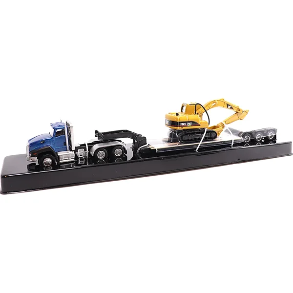 Manufacturer_Diecast Masters Excavators | Lowboys & Flatbeds<1/87 Caterpillar CT660 Day Cab with Lowboy Trailer & 315C L Hydraulic Excavator