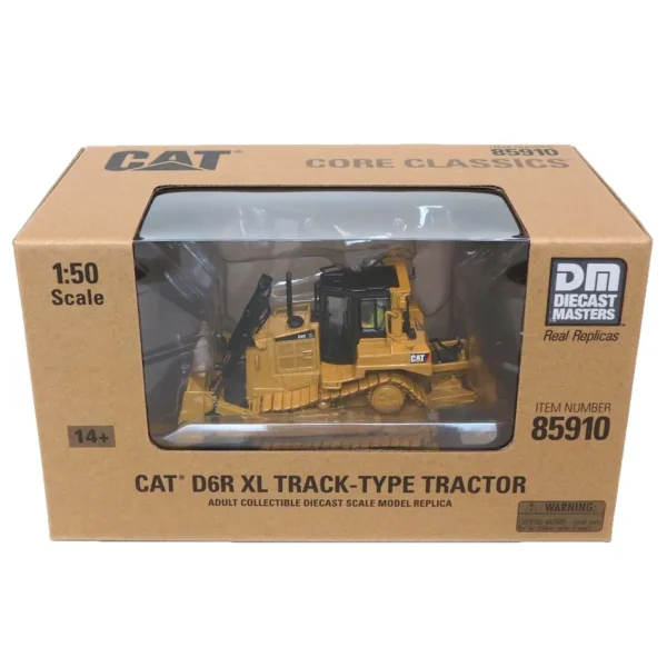 Manufacturer_Diecast Masters Crawlers & Dozers<1/50 Caterpillar D6R Dozer with Metal Tracks