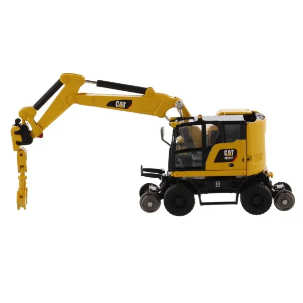 Manufacturer_Diecast Masters Excavators<1/87 Caterpillar M323F Railroad Wheeled Excavator