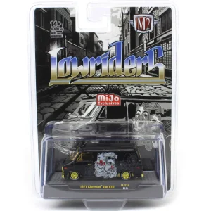 Manufacturer_M2 Machines Cars & Suvs<Chase Unit ~ 1/64 1971 Chevrolet Van Lowriders Limited Edition, Black, M2 Machines Hobby Exclusive