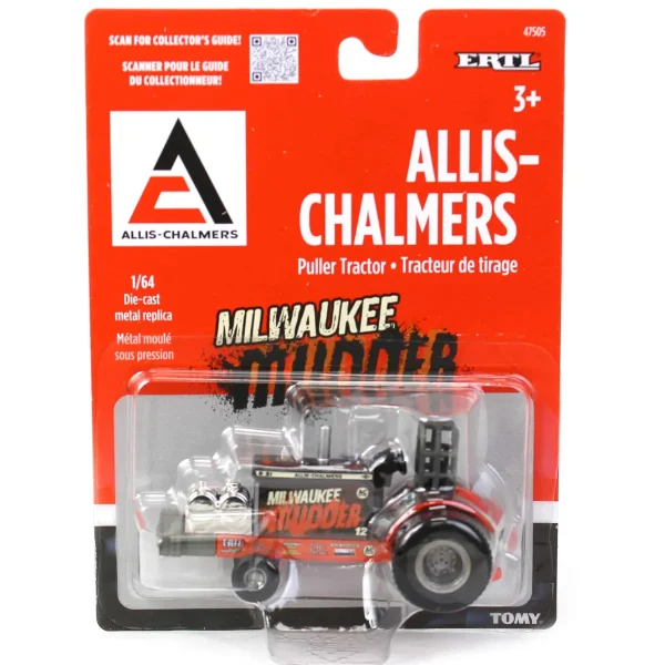Manufacturer_ERTL Pulling Tractors<Chase Unit ~ 1/64 Allis Chalmers "Milwaukee Mudder" Pulling Tractor