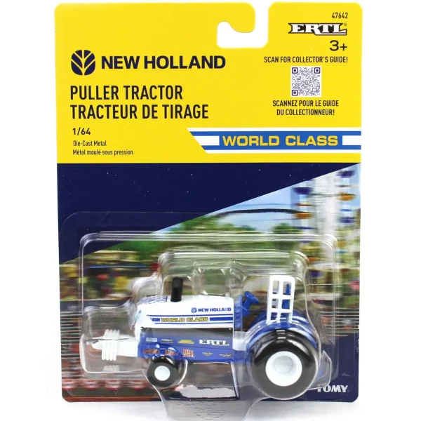 Manufacturer_ERTL Pulling Tractors<Chase Unit ~ 1/64 New Holland "World Class" Pulling Tractor