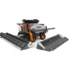 Manufacturer_SpecCast Combines & Harvesters<Chase Unit w/ Orange Chrome Accents ~ 1/64 Gleaner S98 Combine w/ Duals & 2 Heads, Centennial Edition