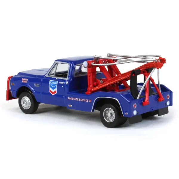 Manufacturer_Greenlight Collectibles Tow & Straight Trucks<1/64 1969 Chevrolet C-30 Dually Wrecker, Standard Oil Roadside, Dually Drivers Series 10