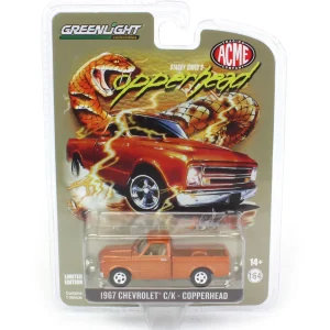 Manufacturer_Greenlight Collectibles Tow & Straight Trucks<1/64 1967 Chevrolet C10 Pickup, Stacey David's Gearz Copperhead, Acme Exclusive