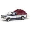 Manufacturer_Greenlight Collectibles Pickup Trucks<1/64 1982 Chevrolet C-10 Silverado with Truck Bed Tent, Great Outdoors Series 2