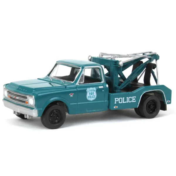 Manufacturer_Greenlight Collectibles Tow & Straight Trucks<1/64 1967 Chevrolet C-30 Wrecker, NYPD, Dually Drivers 12
