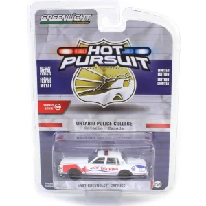 Manufacturer_Greenlight Collectibles Emergency Vehicles<1/64 1987 Chevrolet Caprice, Ontario Police College, Hot Pursuit Series 39