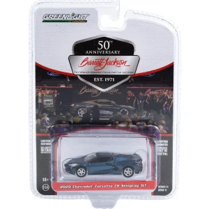 Outback Toys Cars & Suvs<1/64 2020 Chevrolet Corvette C8 Stingray, Shadow Gray, Barrett Jackson Scottsdale Series 11