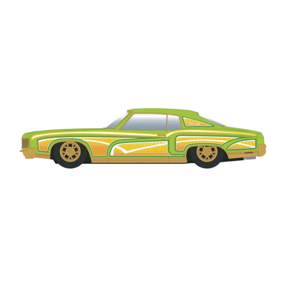 Manufacturer_Greenlight Collectibles Cars & Suvs<1/64 1970 Chevrolet Monte Carlo Lowrider, Michael Heralda Special Edition, Hobby Exclusive