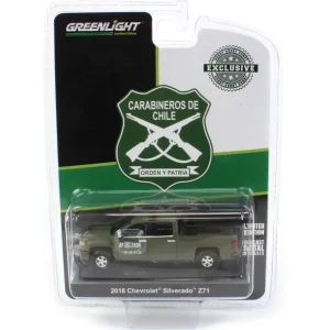 Manufacturer_Greenlight Collectibles Emergency Vehicles<1/64 2018 Chevrolet Silverado Z71 Carabineros de Chile Police, GOPE
