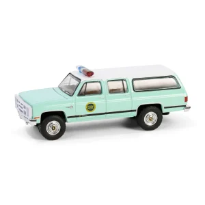 Manufacturer_Greenlight Collectibles Cars & Suvs | Emergency Vehicles<1/64 1990 Chevrolet Suburban K20 Scottsdale, US Border Patrol, Hobby Exclusive