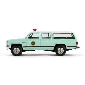 Manufacturer_Greenlight Collectibles Cars & Suvs | Emergency Vehicles<1/64 1990 Chevrolet Suburban K20 Scottsdale, US Border Patrol, Hobby Exclusive
