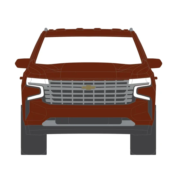 Manufacturer_Greenlight Collectibles Cars & Suvs<1/64 2022 Chevrolet Tahoe, Auburn Metallic, Blue Collar Collection Series 14