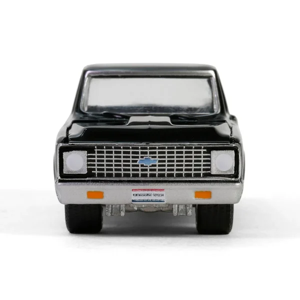 Manufacturer_Greenlight Collectibles Cars & Suvs | Pickup Trucks<1/64 1972 Chevy Cheyenne C10 Short Bed, Black, Hobby Exclusive