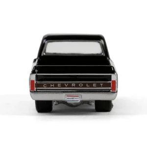 Manufacturer_Greenlight Collectibles Cars & Suvs | Pickup Trucks<1/64 1972 Chevy Cheyenne C10 Short Bed, Black, Hobby Exclusive