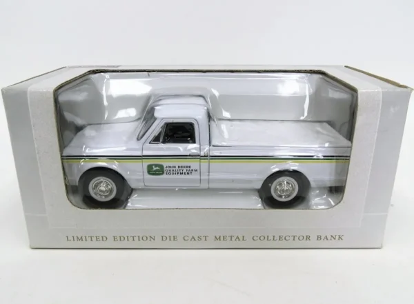 Manufacturer_SpecCast Airplanes & Banks | Pickup Trucks<1/25 1967 Chevy Pickup Bank with John Deere Logos