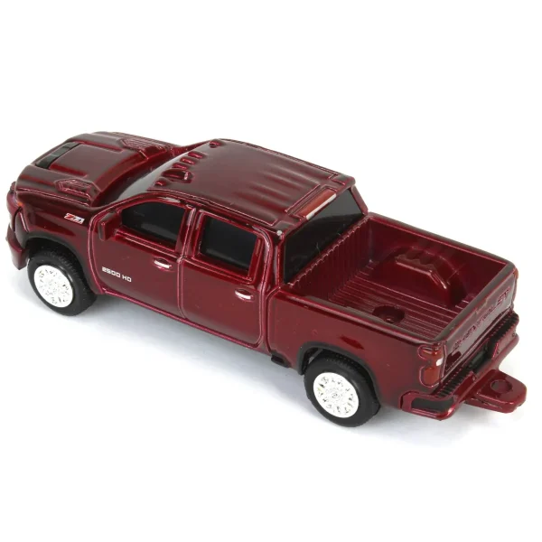 Manufacturer_ERTL Pickup Trucks<1/64 Chevy Silverado 2500HD Z71 Cajun Red, Collect N Play by ERTL