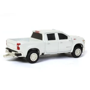 Manufacturer_ERTL Pickup Trucks<1/64 2020 Chevy Silverado LT, White, Collect N Play by ERTL