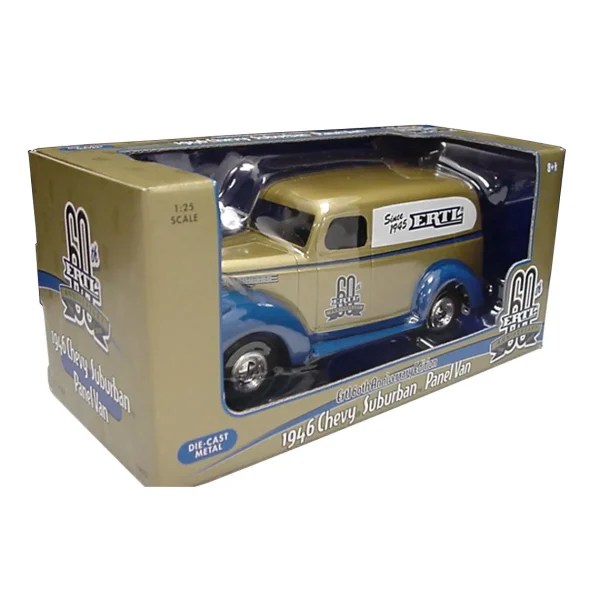 Manufacturer_ERTL Cars & Suvs<1/25 1946 Chevy Suburban Panel Van, ERTL 60th Anniversary Edition