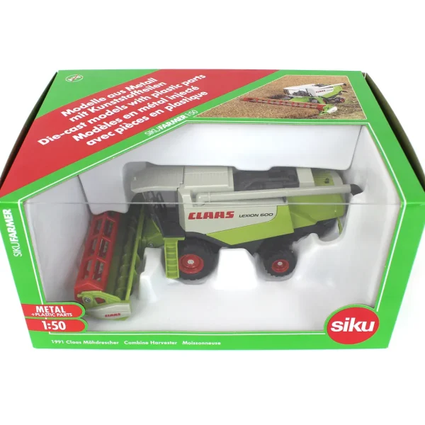 Manufacturer_SIKU Combines & Harvesters<1/50 Claas Lexion 600 Combine Harvester with Grain Head